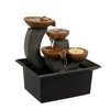 Pure Garden 3-Tier Tabletop Water Fountain, Black 50-LG5067